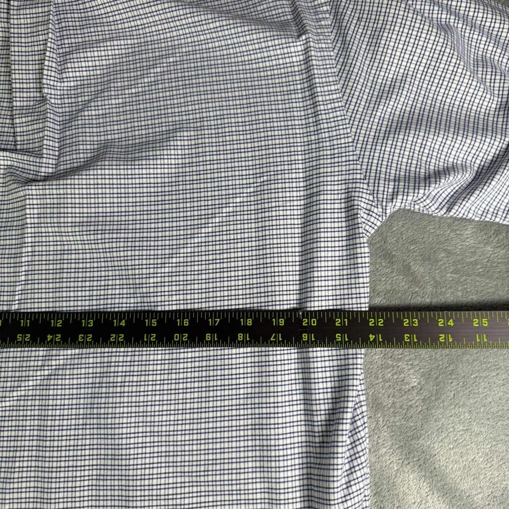 VTG Ralph Lauren Blake Mens Small Flesh Pony Check Short Sleeve Button Down - Picture 7 of 9